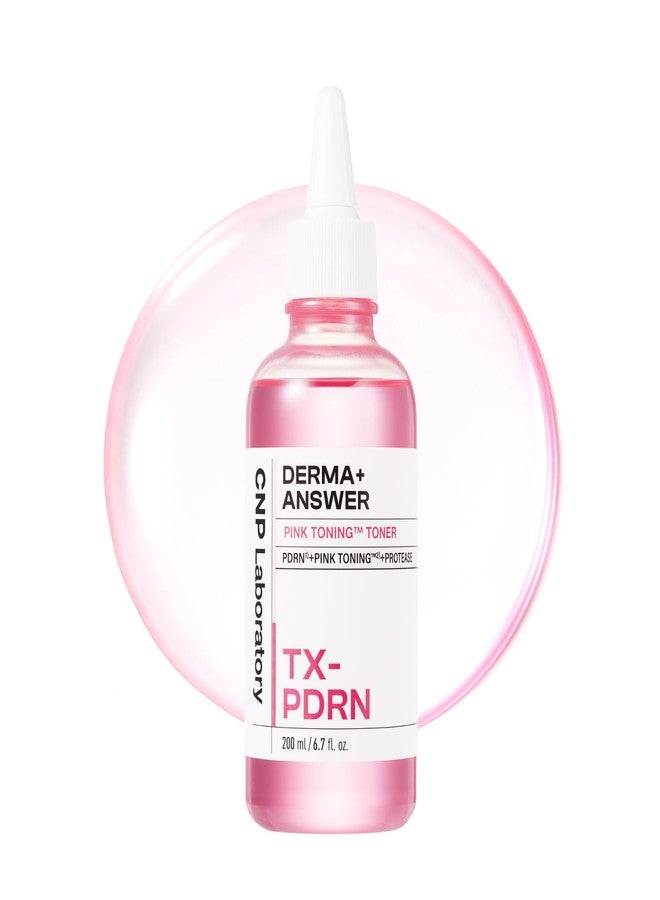CNP Pink Toning™ Toner, PDRN + Tranexamic Acid Toner for Face, Salmon DNA, Niacinamide, for Glass Skin, Korean Skincare, 6.7 fl. oz.